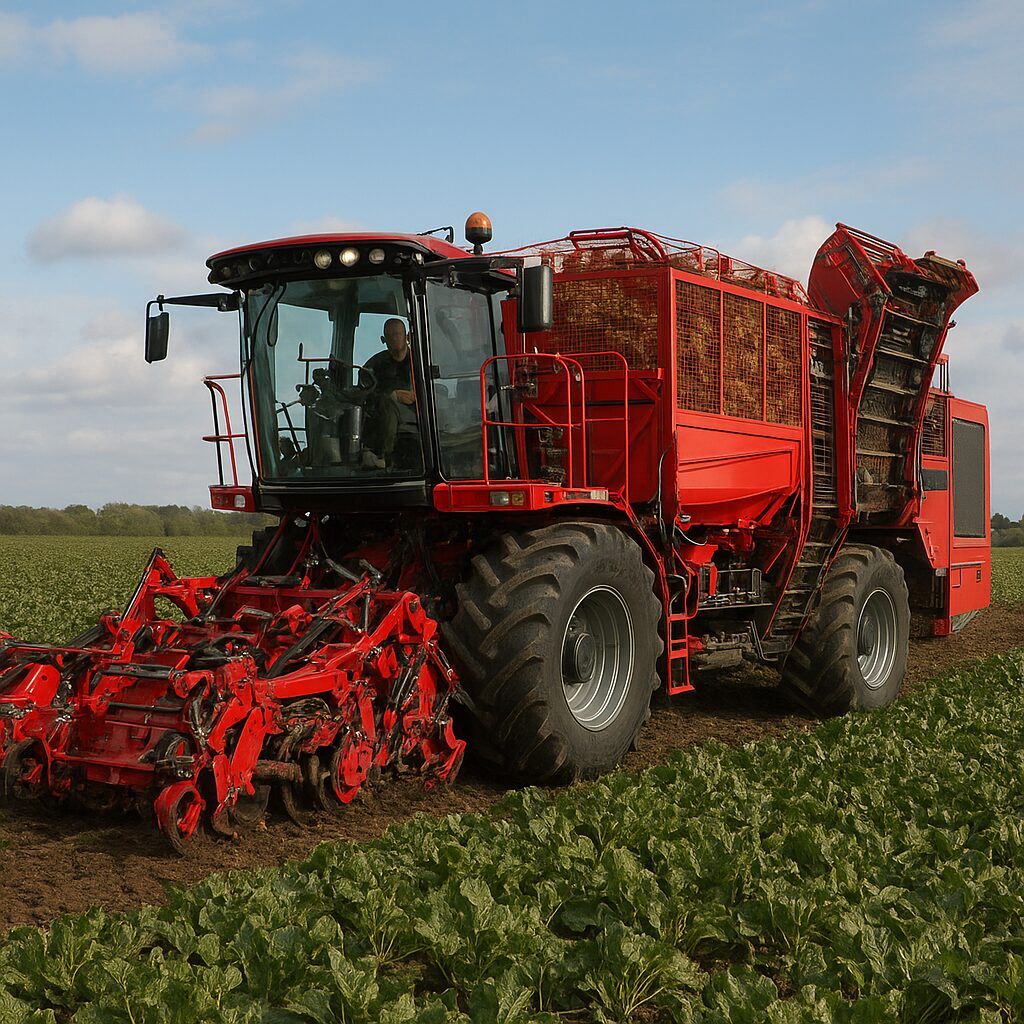 Kombajn Buraczany Rexor 6300 – Holmer