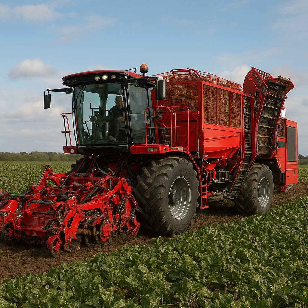 Kombajn Buraczany Rexor 6300 – Holmer