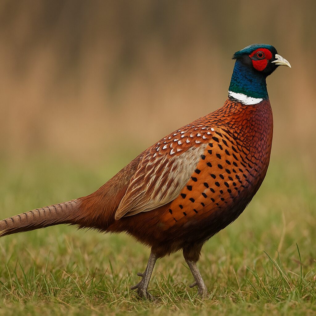Bażant zwyczajny – Phasianus colchicus – bażant