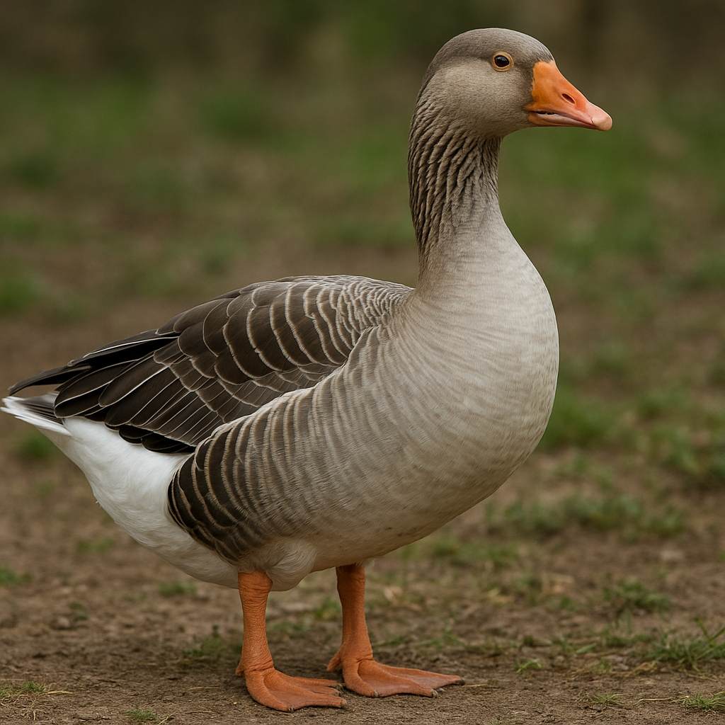 Gęś Afrykańska – Anser anser domesticus – gęś