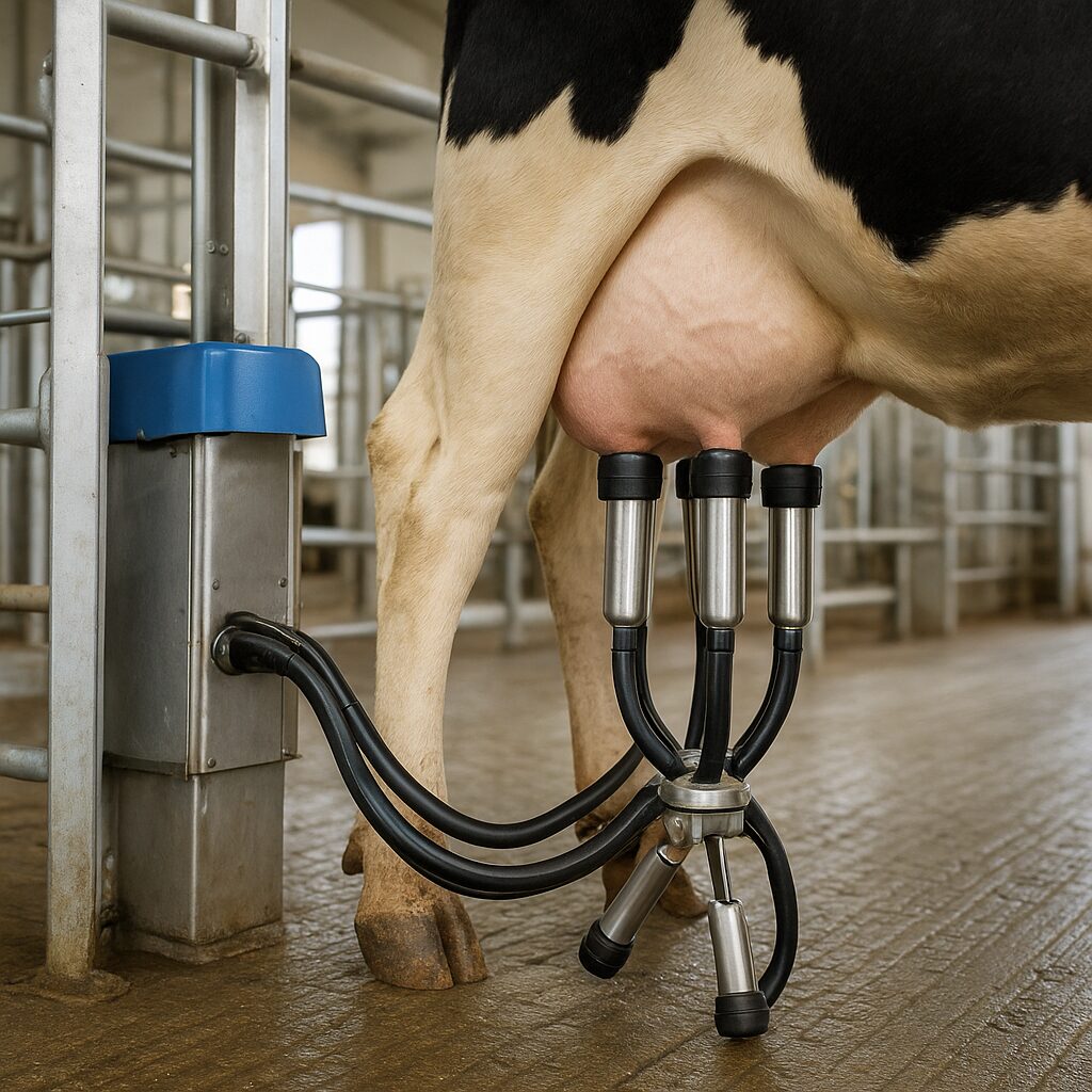 Jak zautomatyzować dojenie krów
