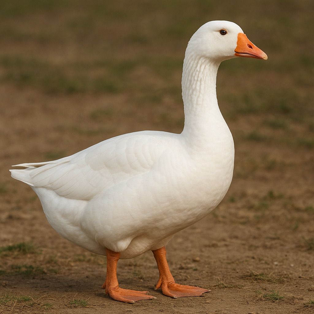 Gęś Biała Włoska – Anser anser domesticus – gęś