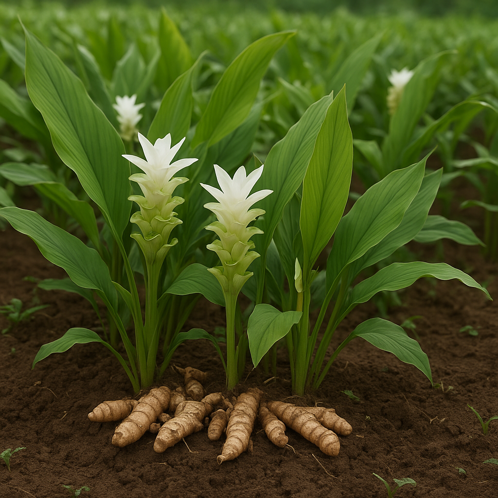 Uprawa kurkumy białej