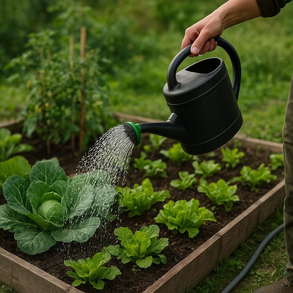 Jak oszczędzać wodę przy uprawie warzyw