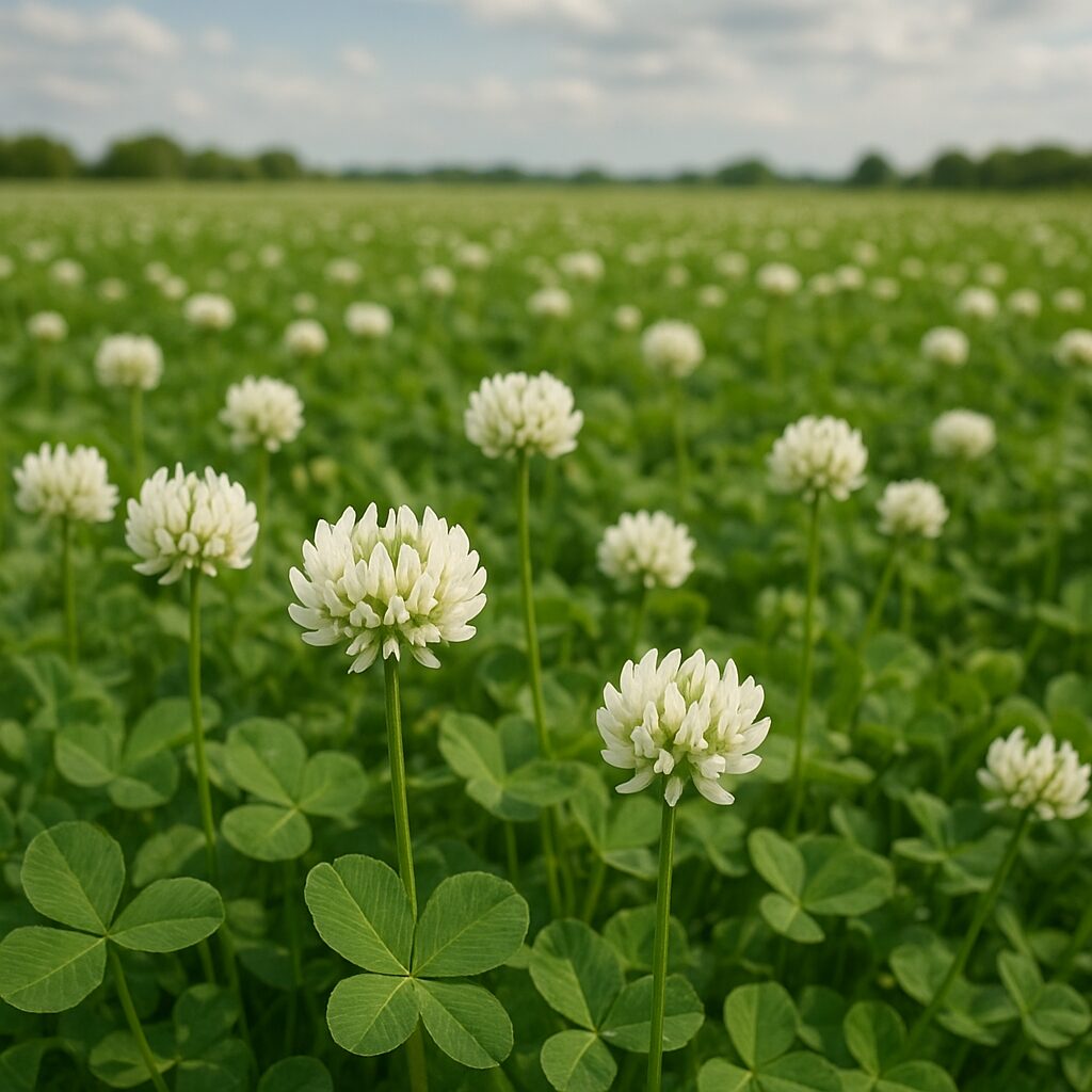 Uprawa koniczyny białej