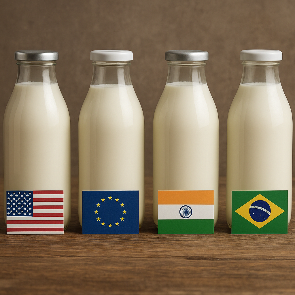 Najwięksi producenci mleka