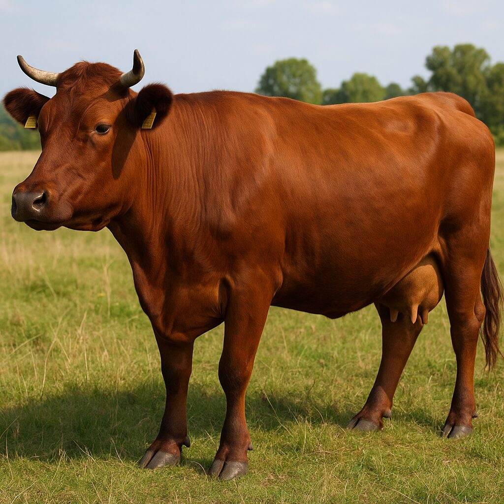 Bydło rasy Bulgarian Red