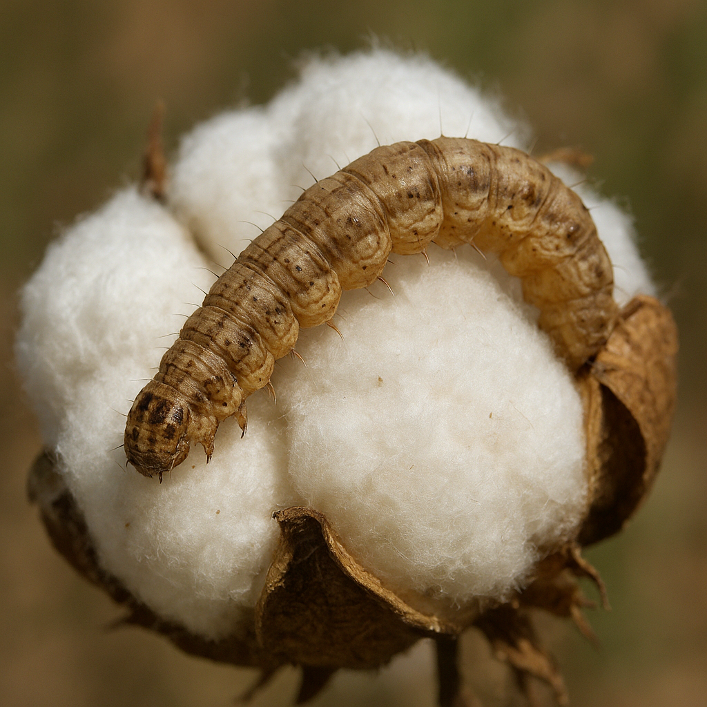 Wołek bawełniany – bawełna