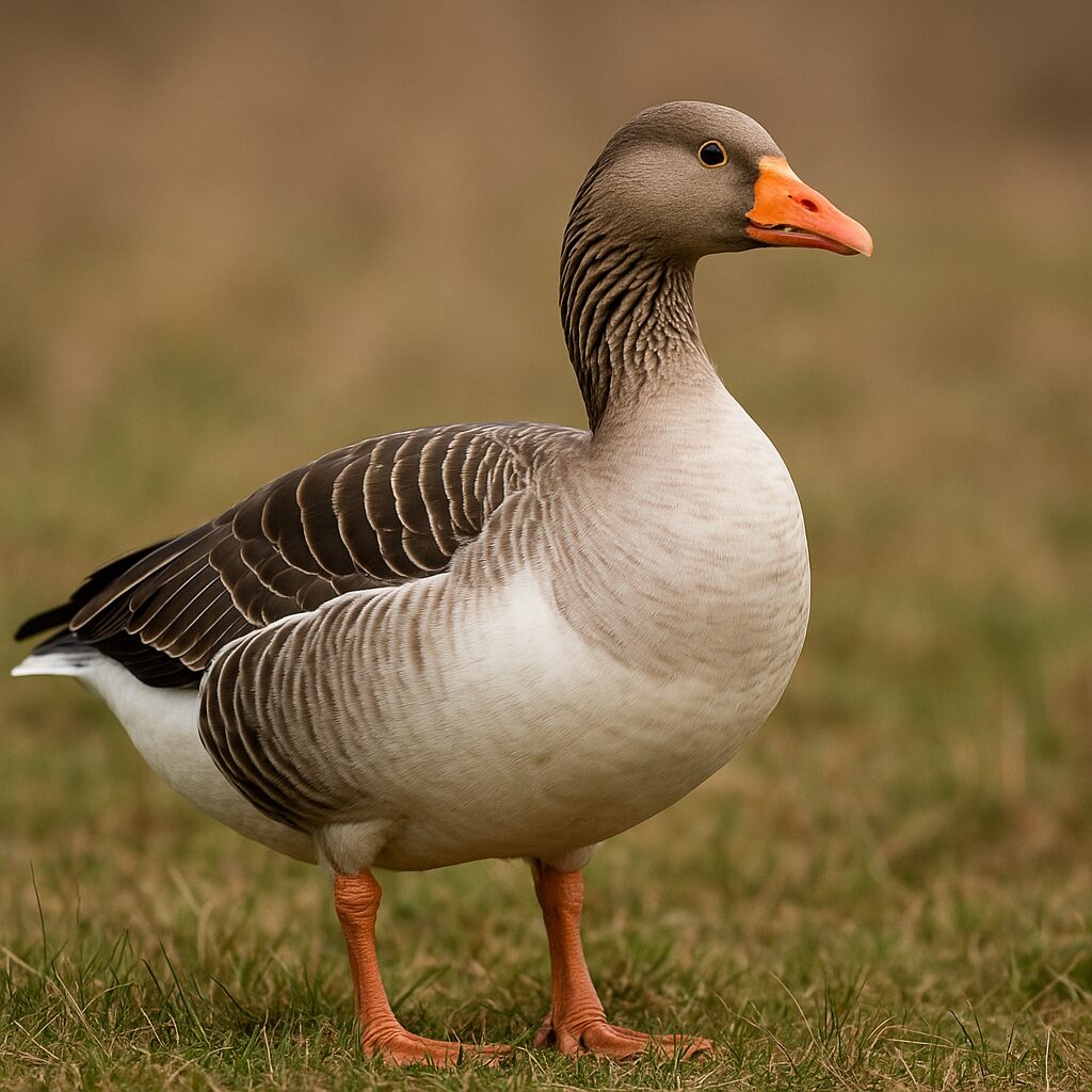 Gęś Pilgrim – Anser anser domesticus – gęś