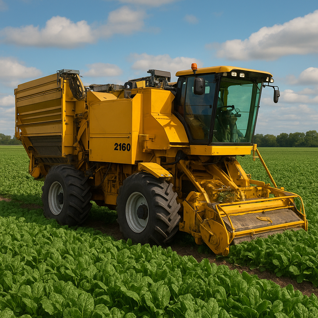 Kombajn Do Szpinaku 2160 – Oxbo