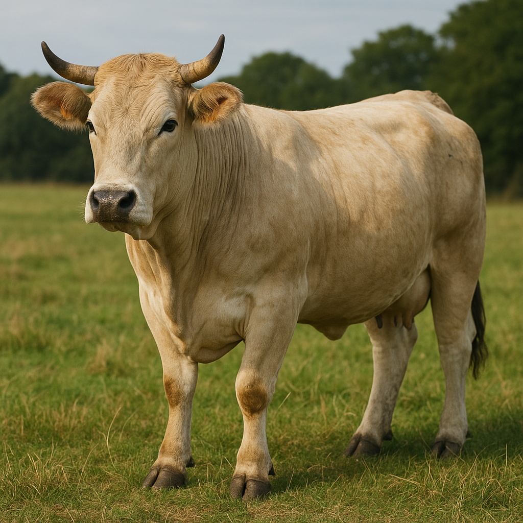 Bydło rasy Parthenais