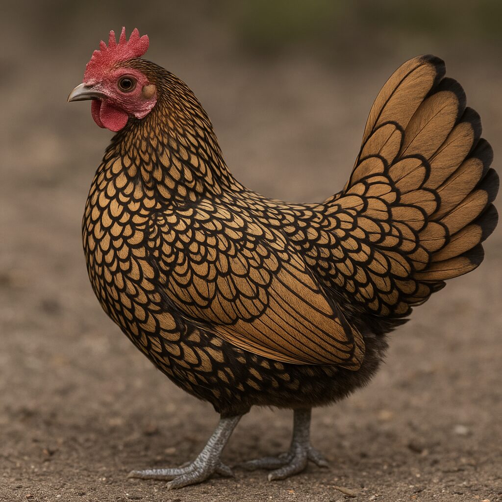 Sebright – Gallus gallus domesticus – kura