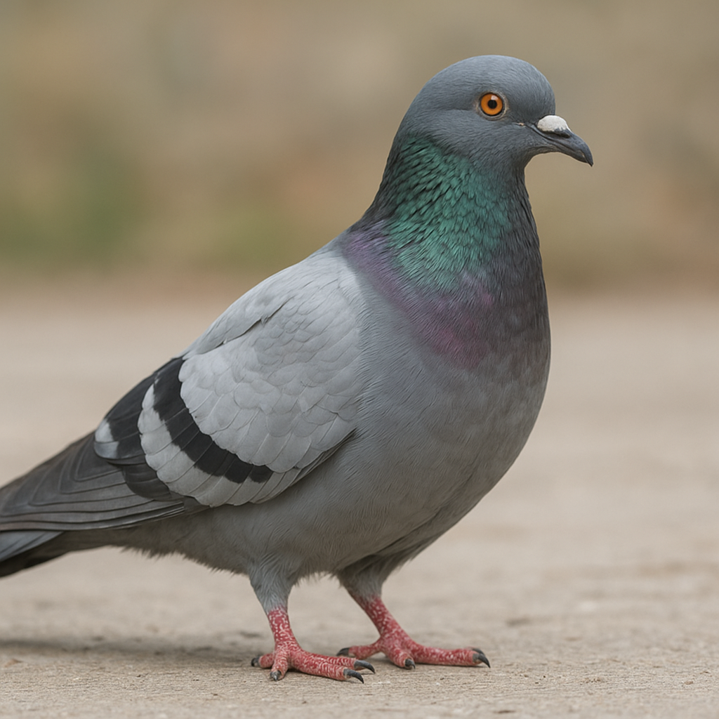 Gołąb pocztowy – Columba livia domestica – gołąb