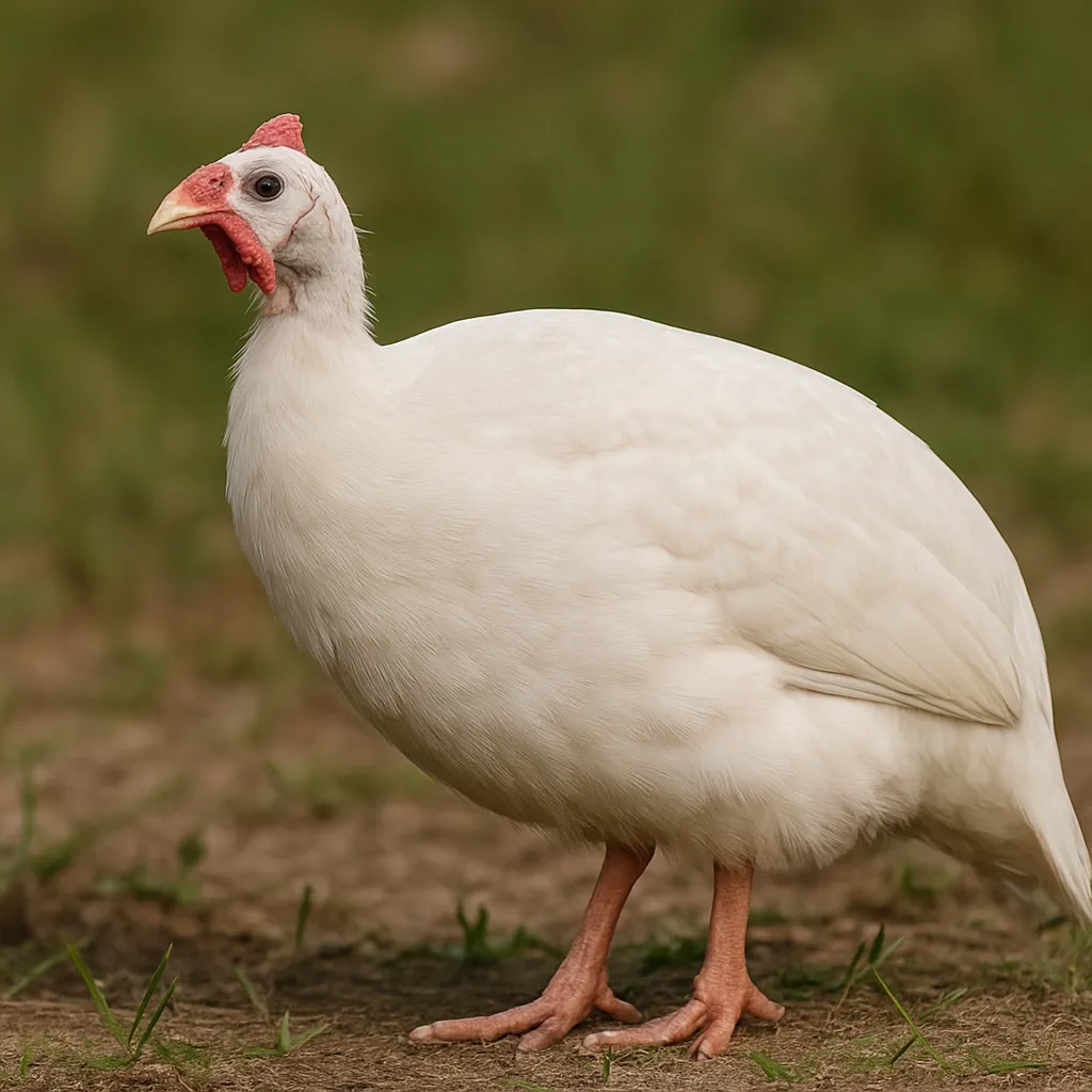 Perliczka biała – Numida meleagris domestica – perliczka