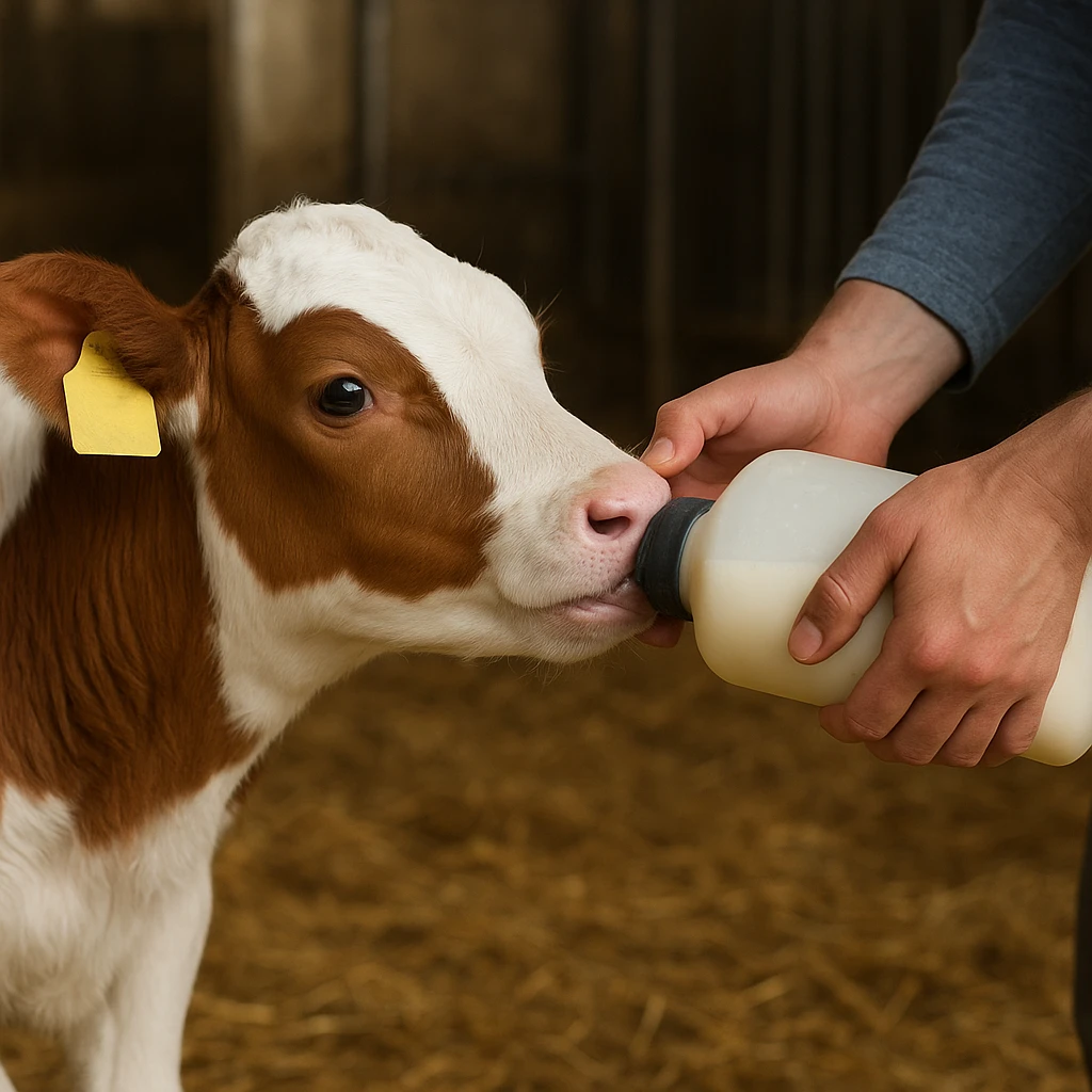 Żywienie cieląt od pierwszego dnia życia – jak zapewnić szybki i zdrowy odchów?
