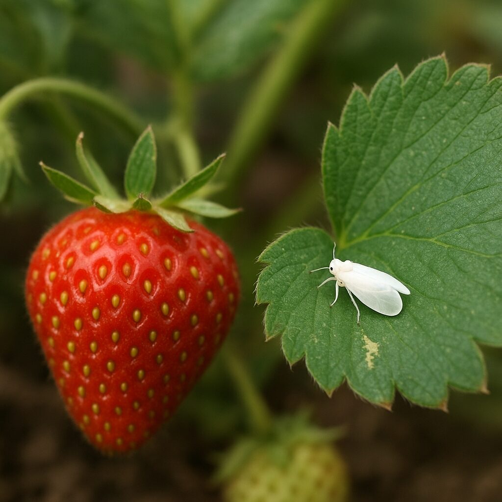Mączlik truskawkowy – truskawki