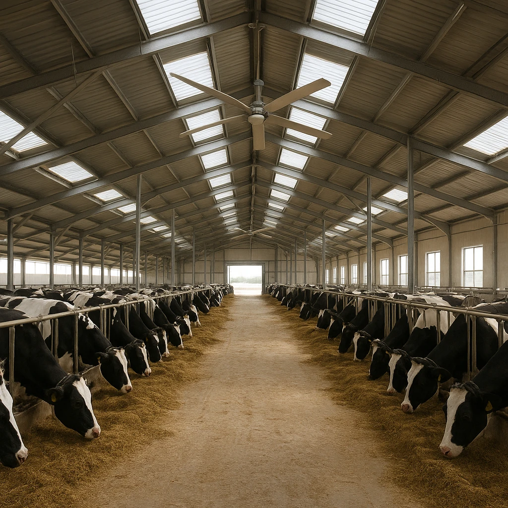 Wentylacja w budynkach inwentarskich – klucz do zdrowego stada