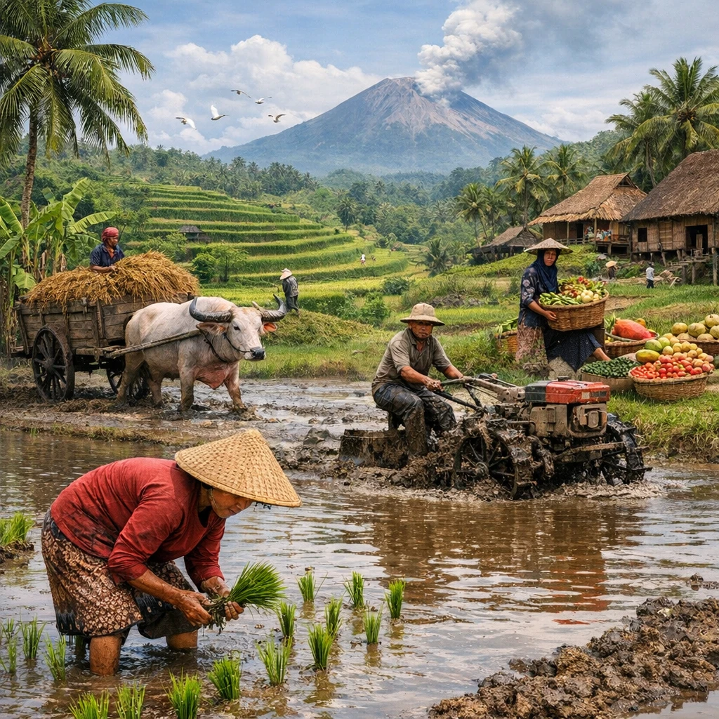 Rolnictwo w Indonezji – jak wygląda