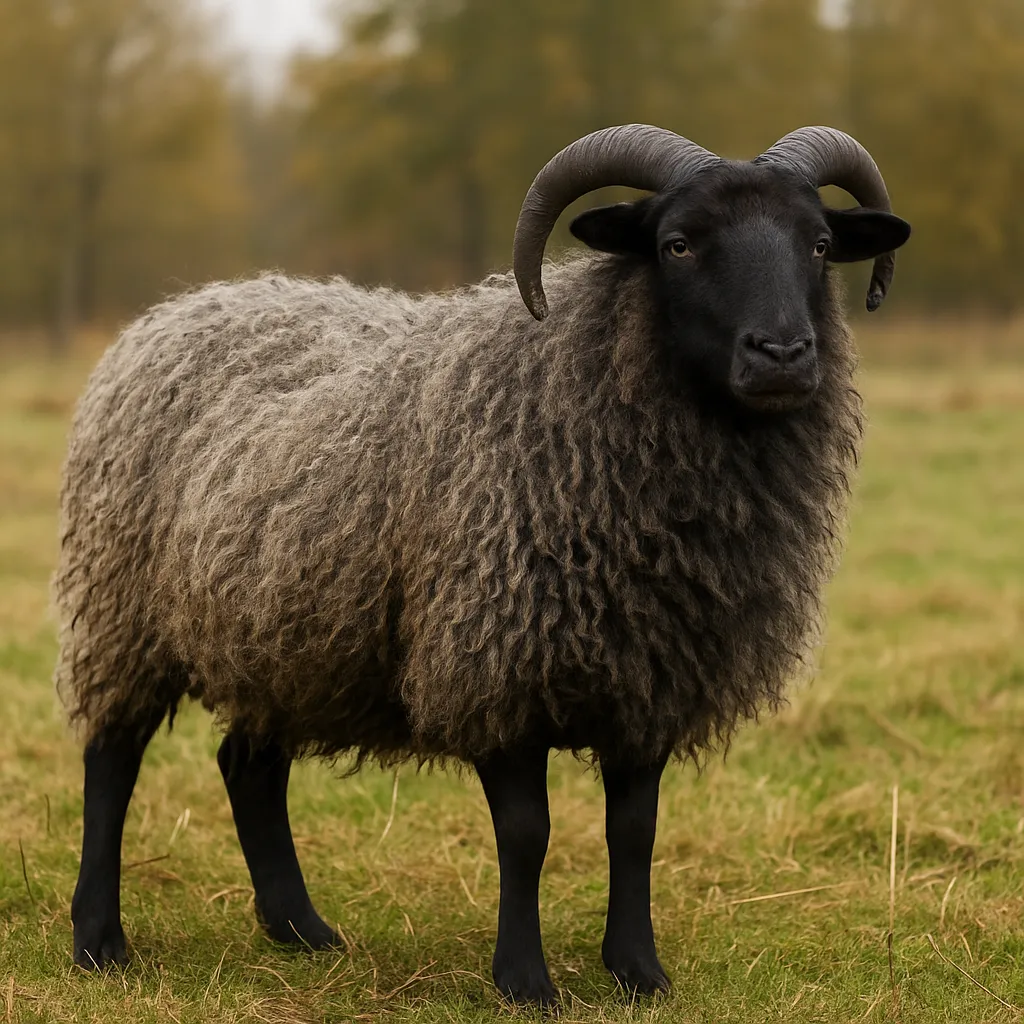 Rasa owiec Heidschnucke Moorschnucke