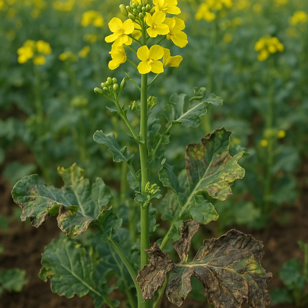 Odmiany rzepaku odporne na suchą zgniliznę kapustnych