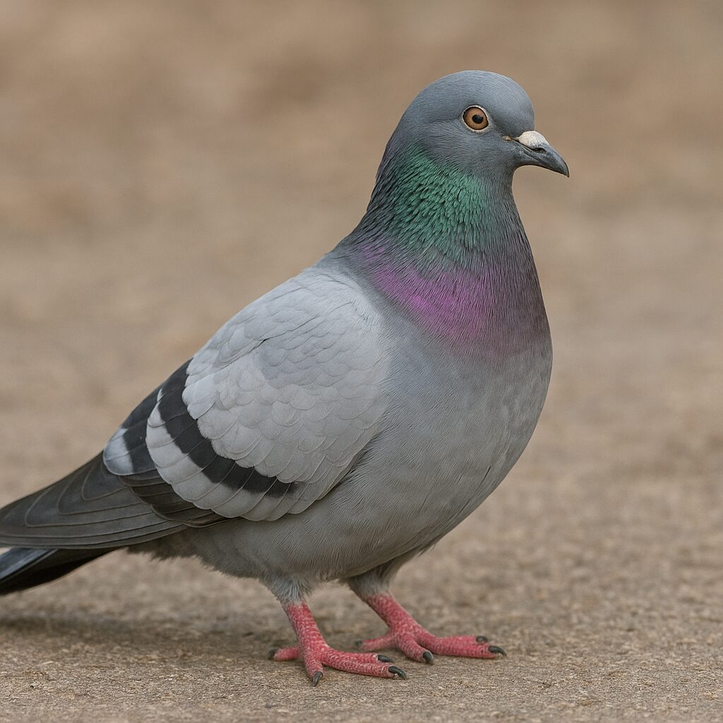 Gołąb turkot – Columba livia domestica – gołąb