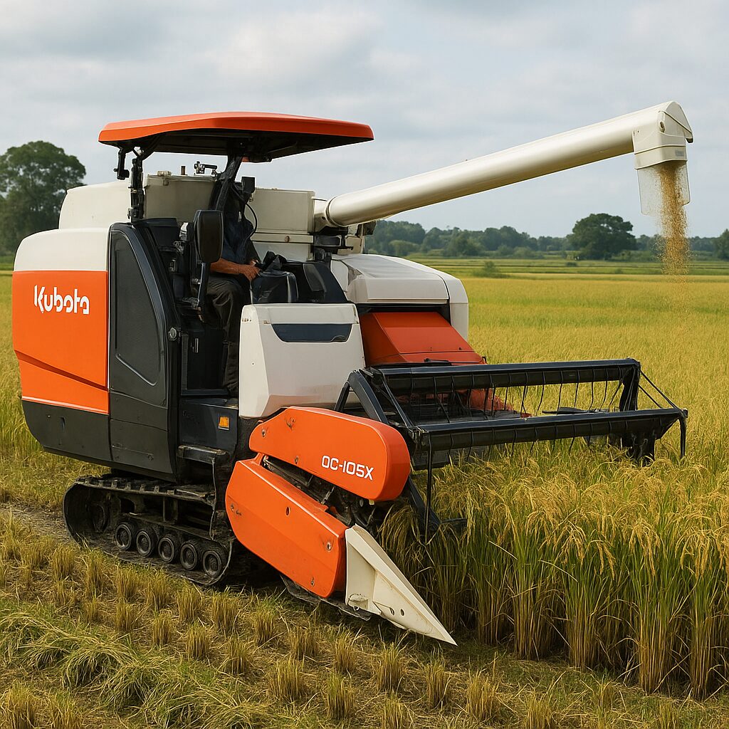 Kombajn Do Ryżu DC-105X - Kubota