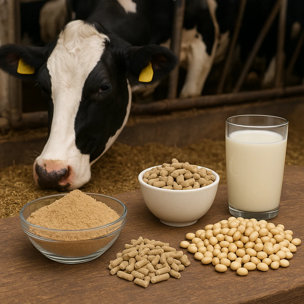 Białko w dawce dla krów mlecznych – ile i w jakiej formie?