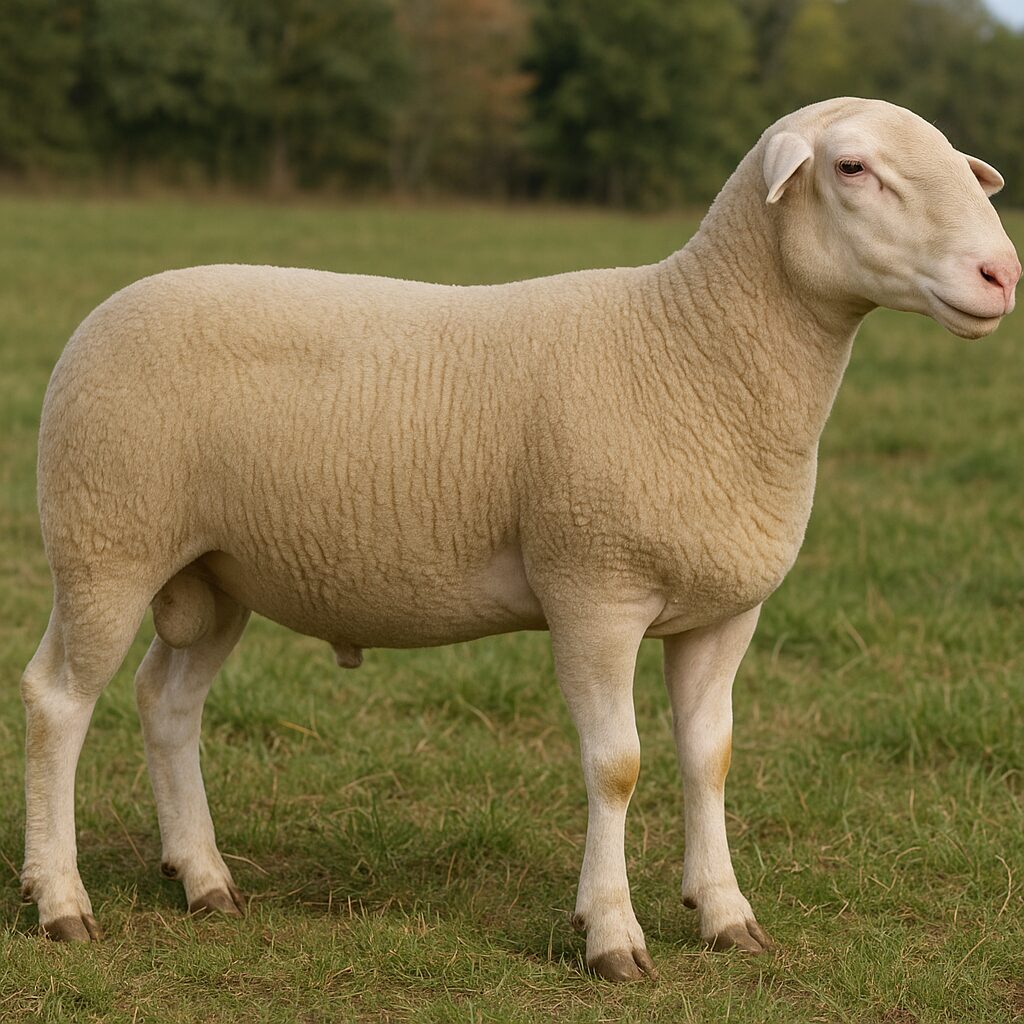 Rasa owiec Lacaune Meat Line