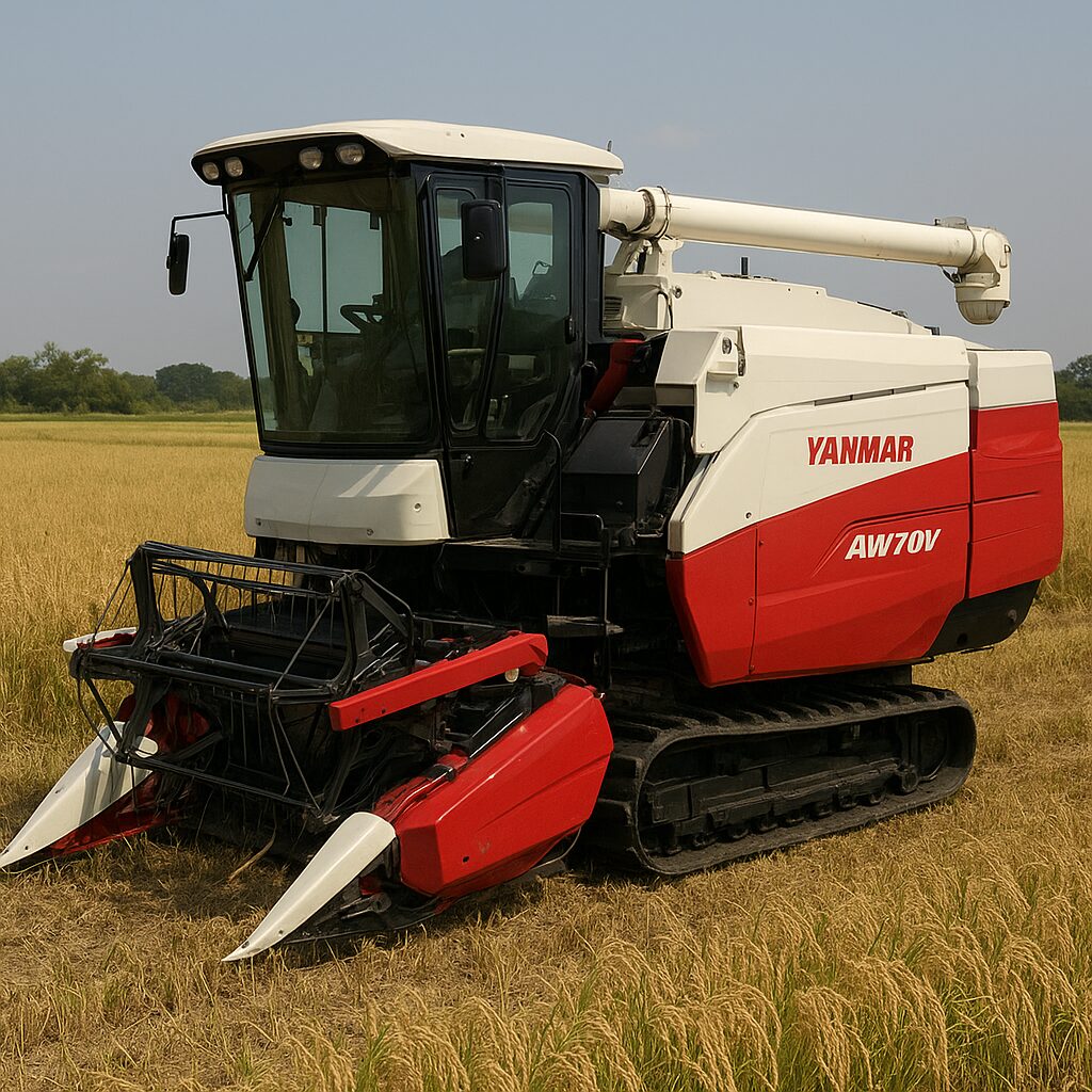 Kombajn Do Ryżu AW70V – Yanmar