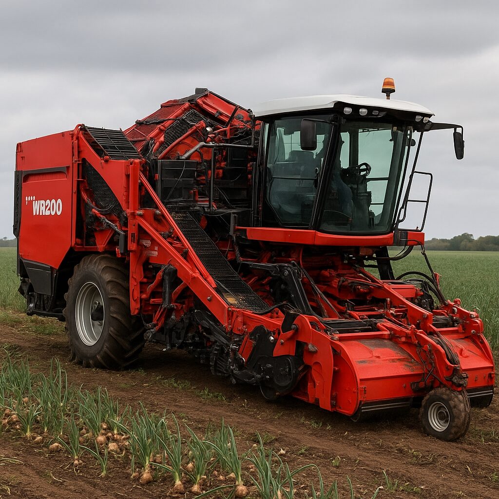 Kombajn Do Cebuli WR 200 – Dewulf