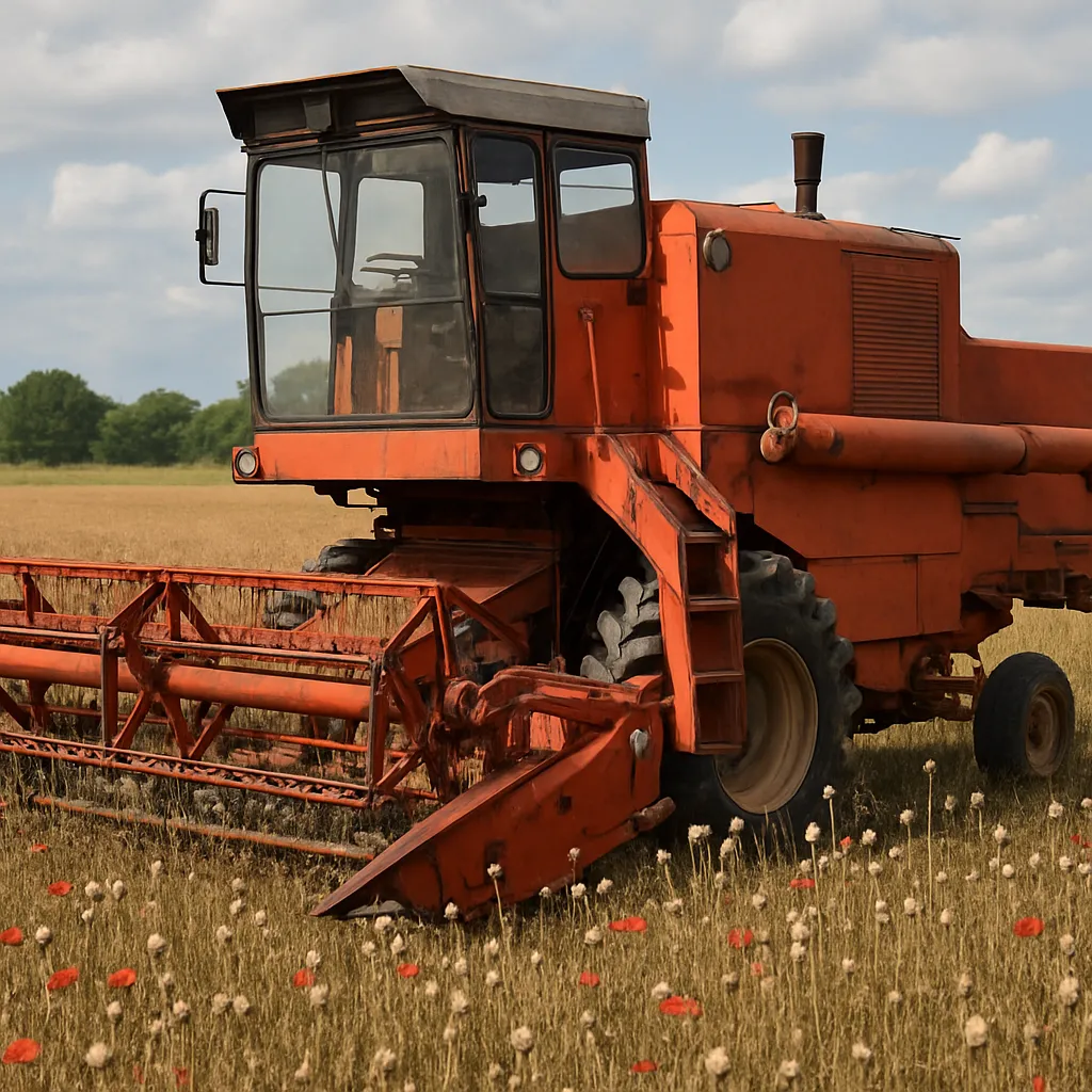 Kombajn Do Maków Bizon Z056 – Bizon