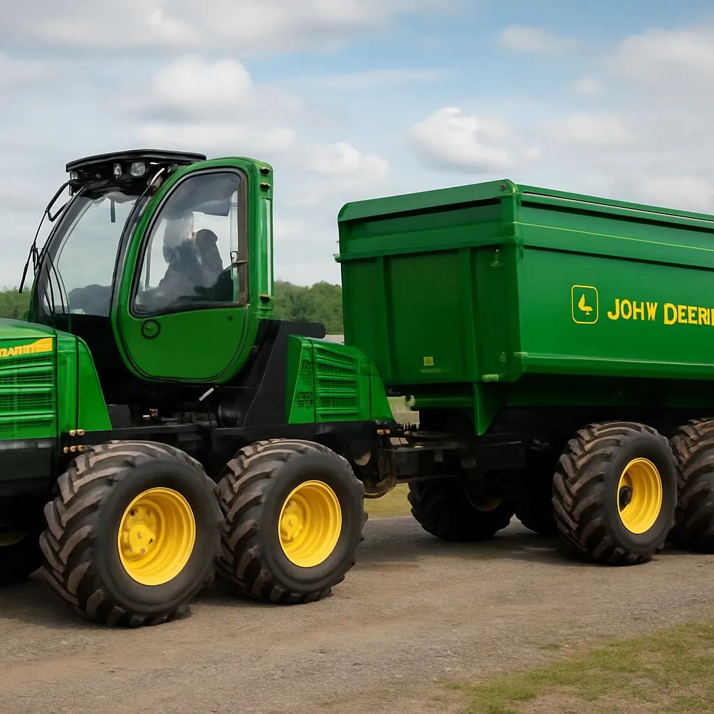 John Deere 1270G – przyczepa rolnicza John Deere
