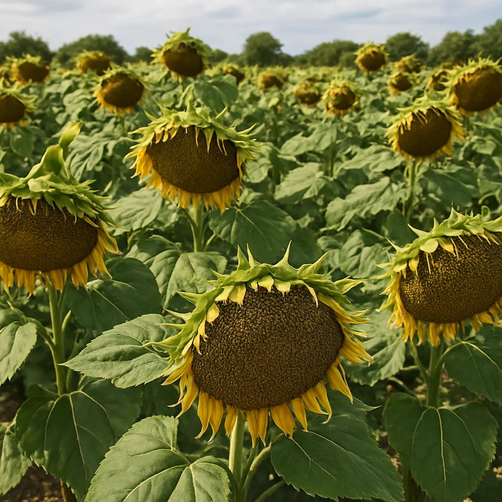 Uprawa słonecznika łuskowego