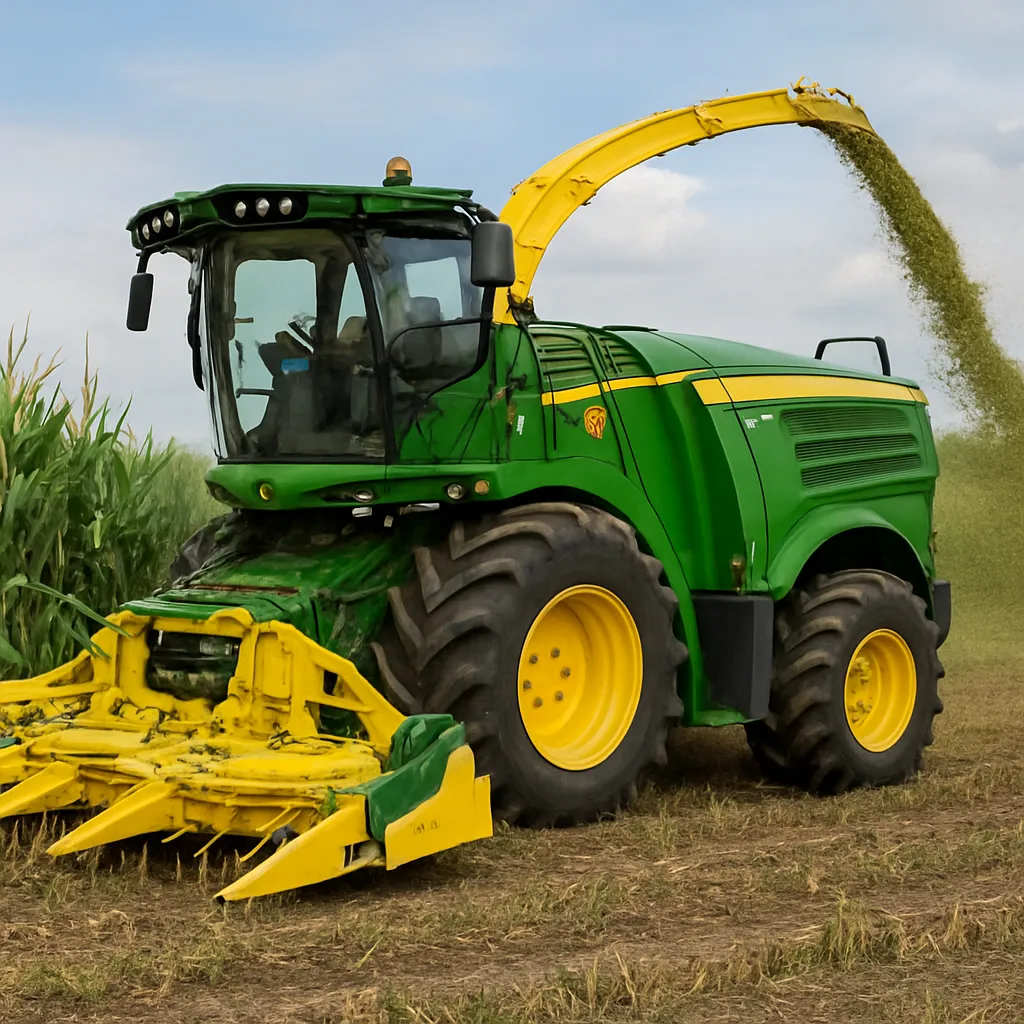 John Deere 8500 – sieczkarnia polowa John Deere