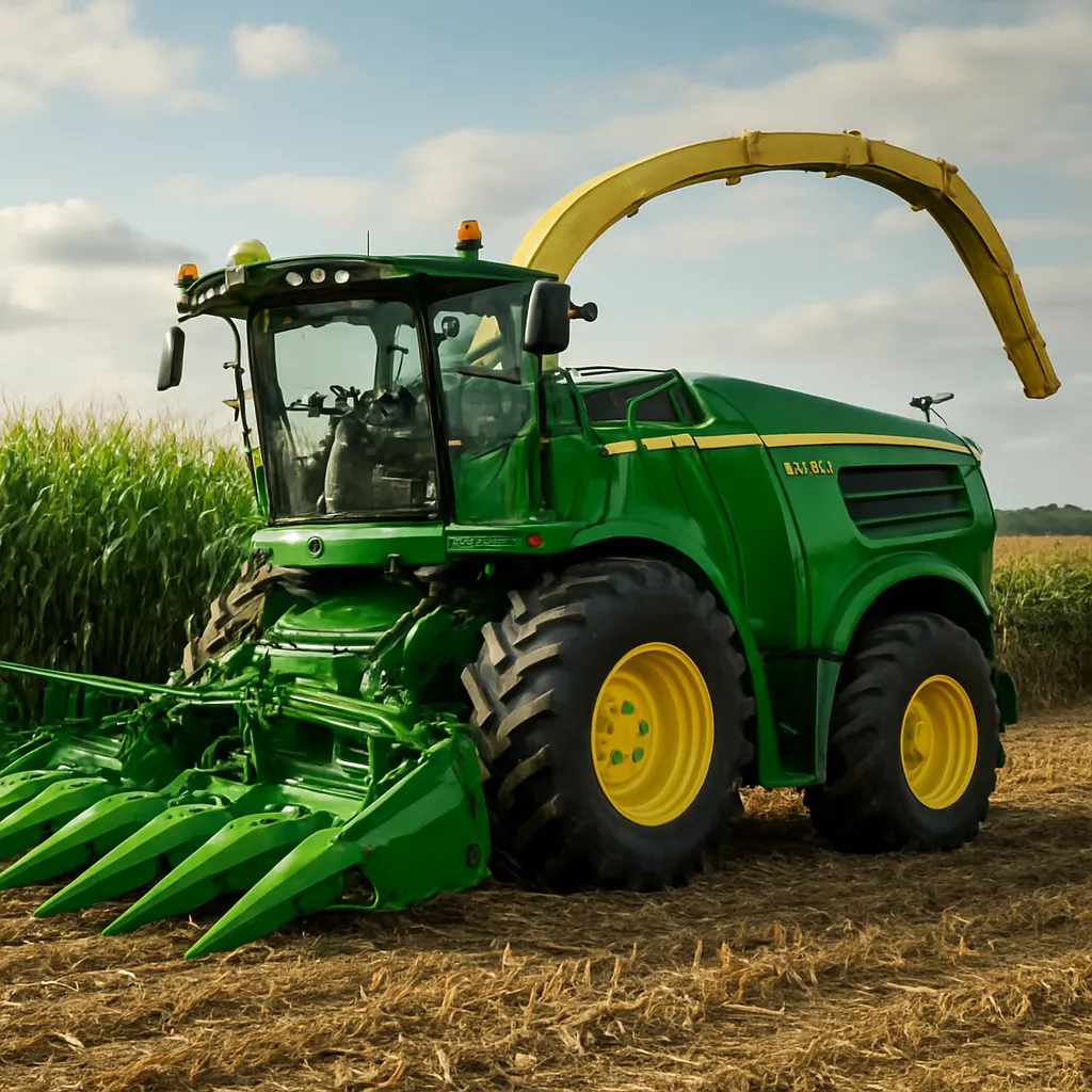 John Deere 8800 – sieczkarnia polowa John Deere