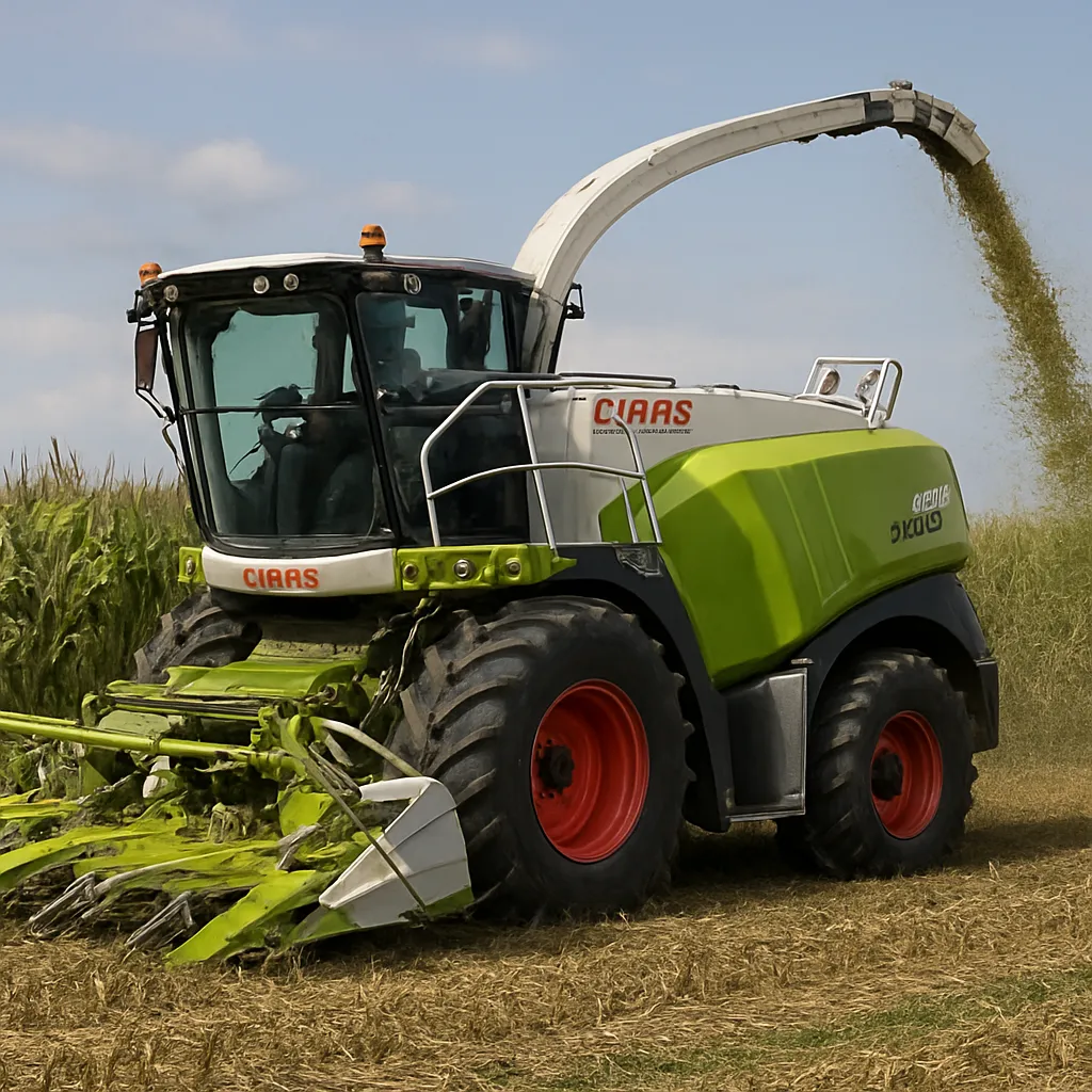 Claas Jaguar 960 – sieczkarnia polowa Claas