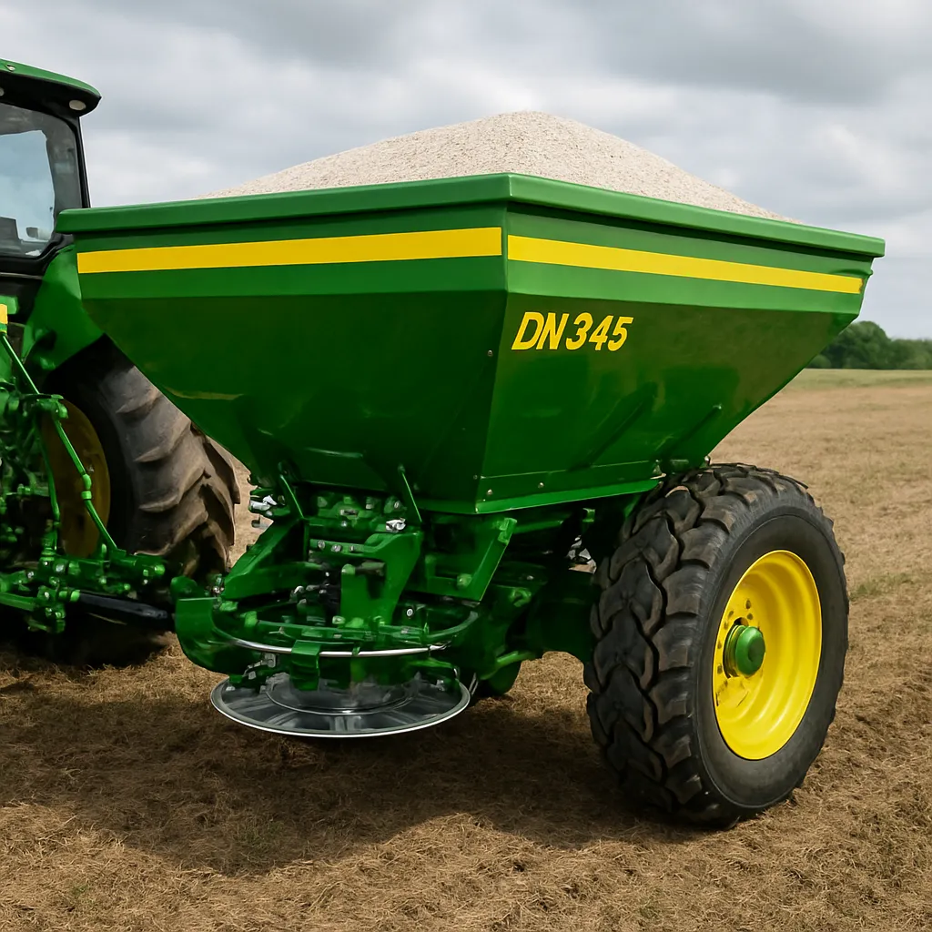 John Deere DN345 – rozsiewacz nawozów John Deere