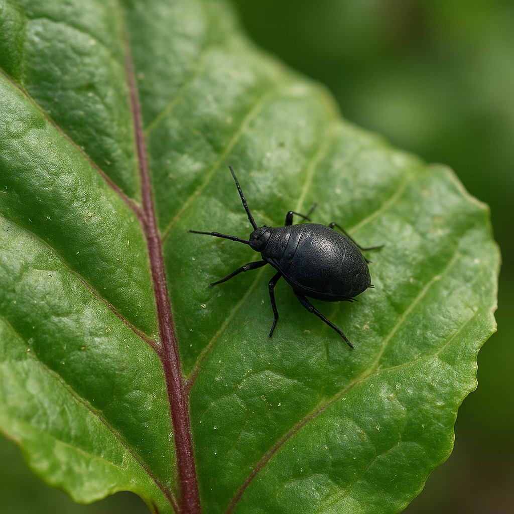 Mszyca burakowa czarna – buraki