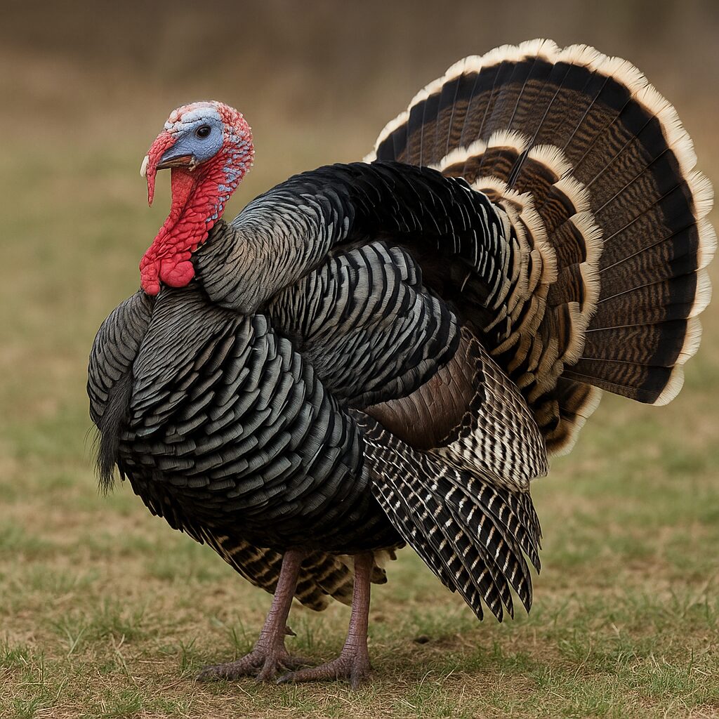 Indyk Narragansett – Meleagris gallopavo domesticus – indyk