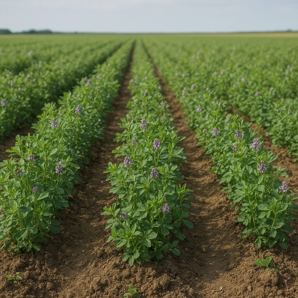 Uprawa lucerny mieszańcowej