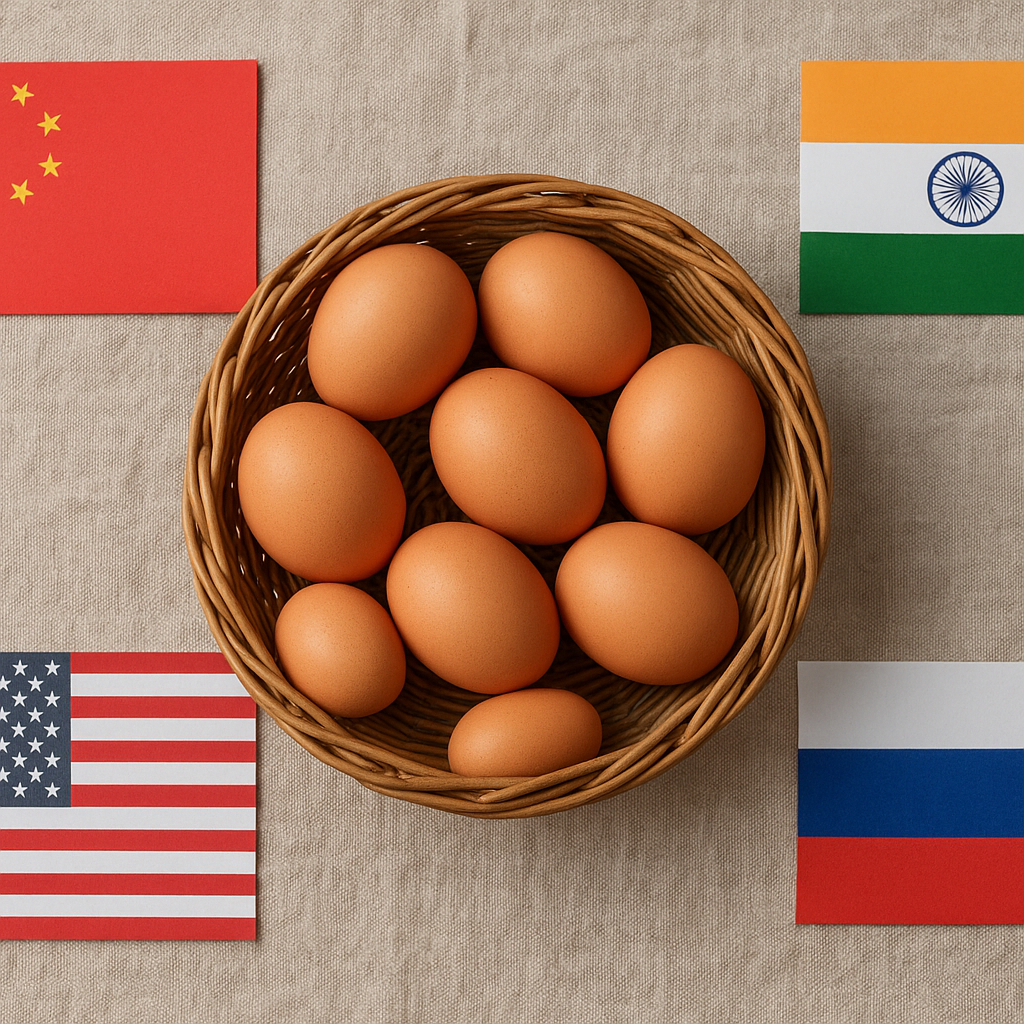 Najwięksi producenci jaj