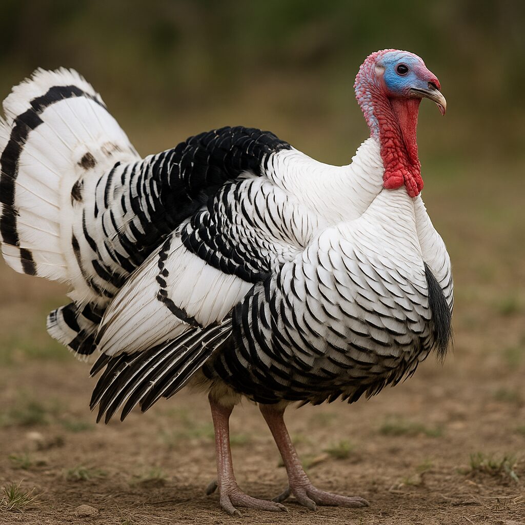 Indyk Royal Palm – Meleagris gallopavo domesticus – indyk