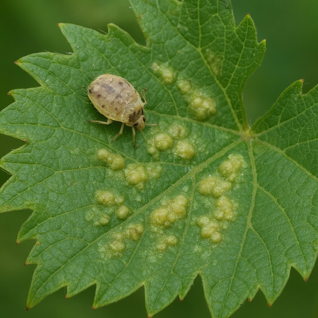 Misecznik winoroślowy – winorośl