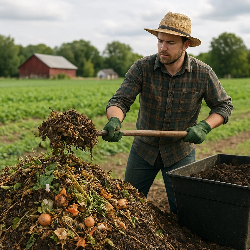 Kompostowanie w gospodarstwie rolnym – odpad jako cenny zasób