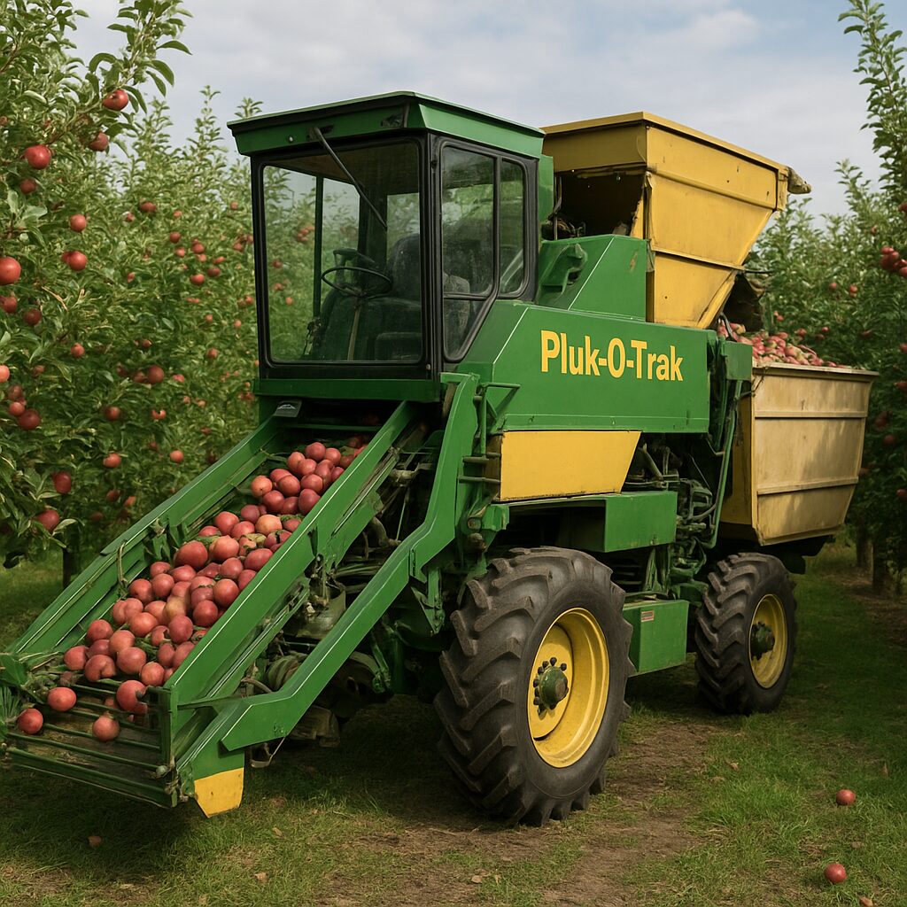 Kombajn Do Jabłek Pluk-O-Trak Senior – Pluk-O-Trak
