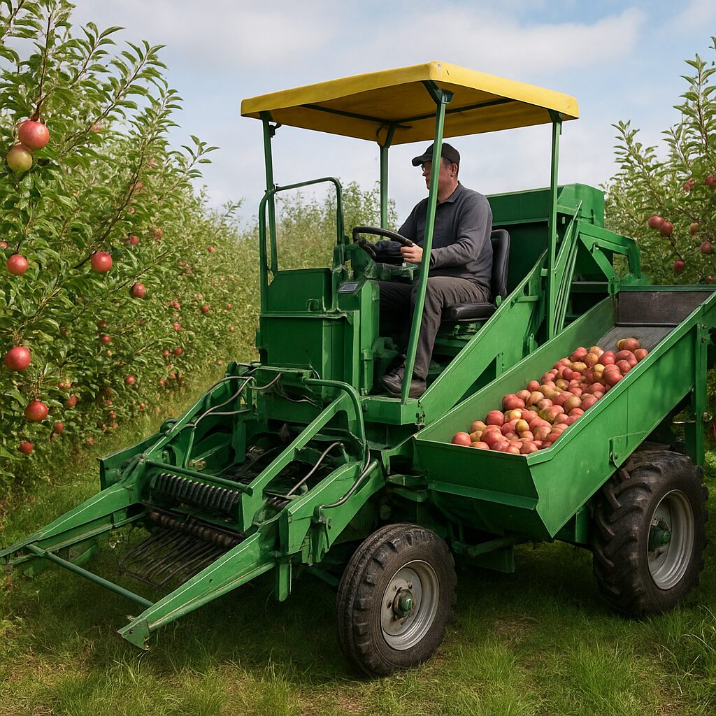 Kombajn Do Jabłek Pluk-O-Trak Junior - Pluk-O-Trak