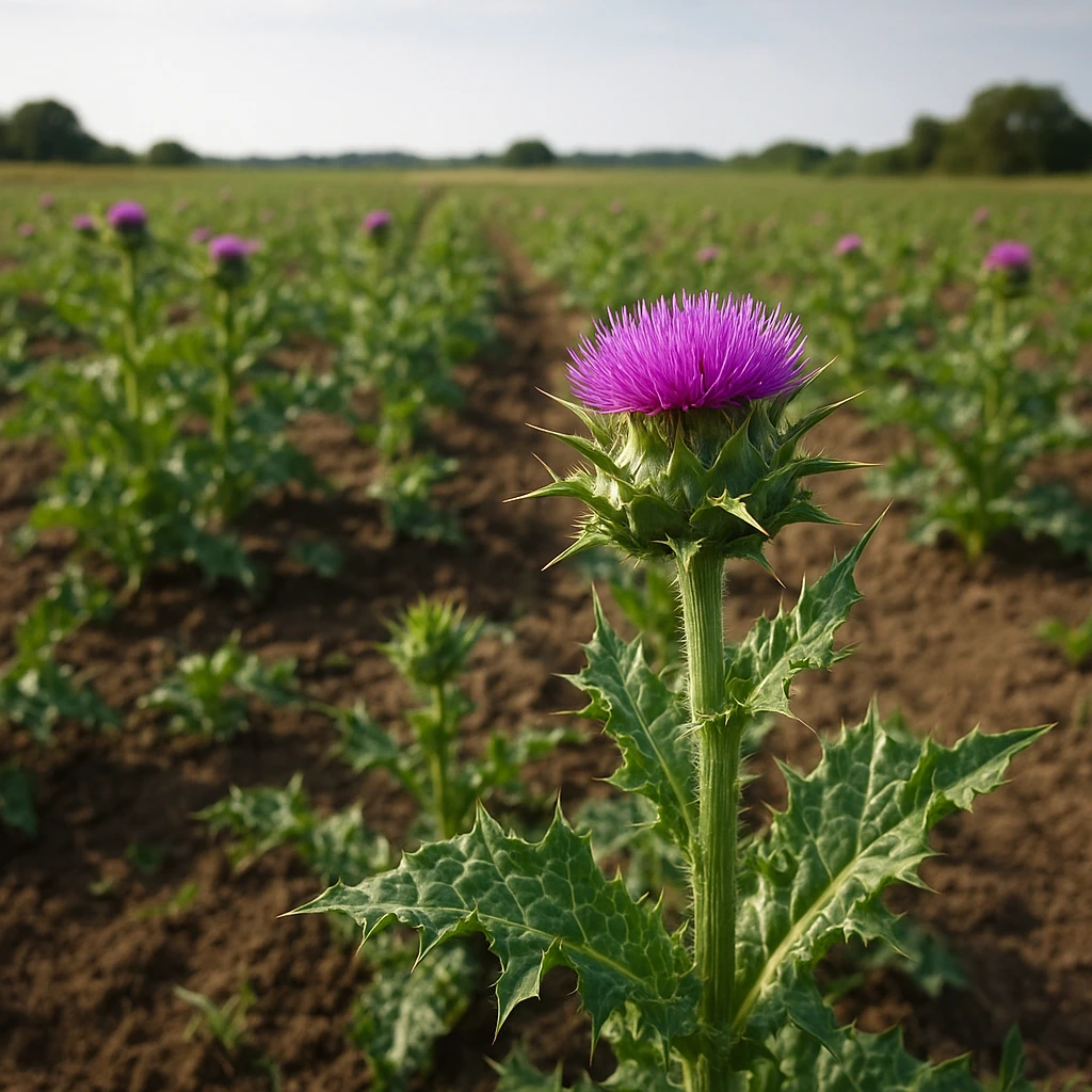 Uprawa ostropestu plamistego na nasiona – wymagania glebowe i zbiór