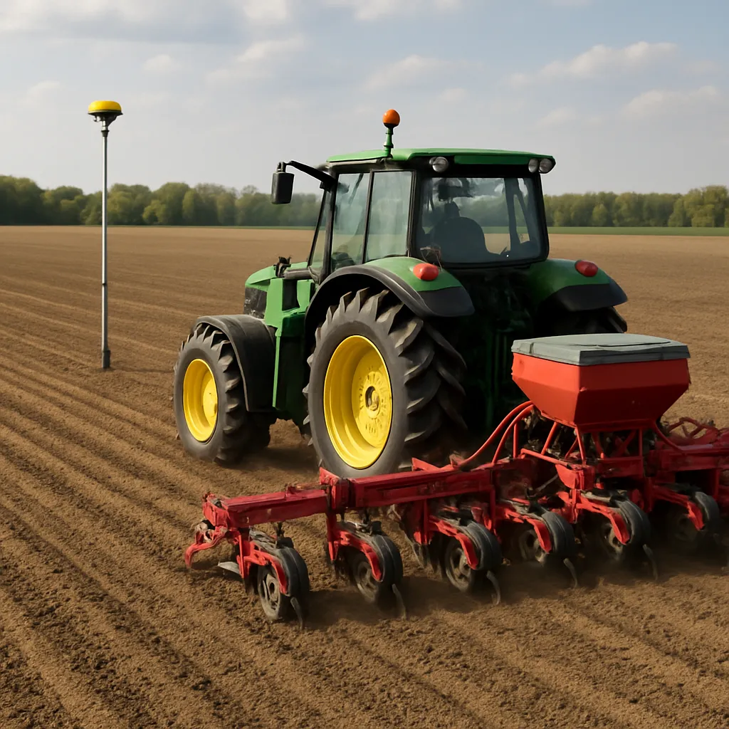 Praktyczne zastosowanie systemów GPS RTK w precyzyjnym siewie