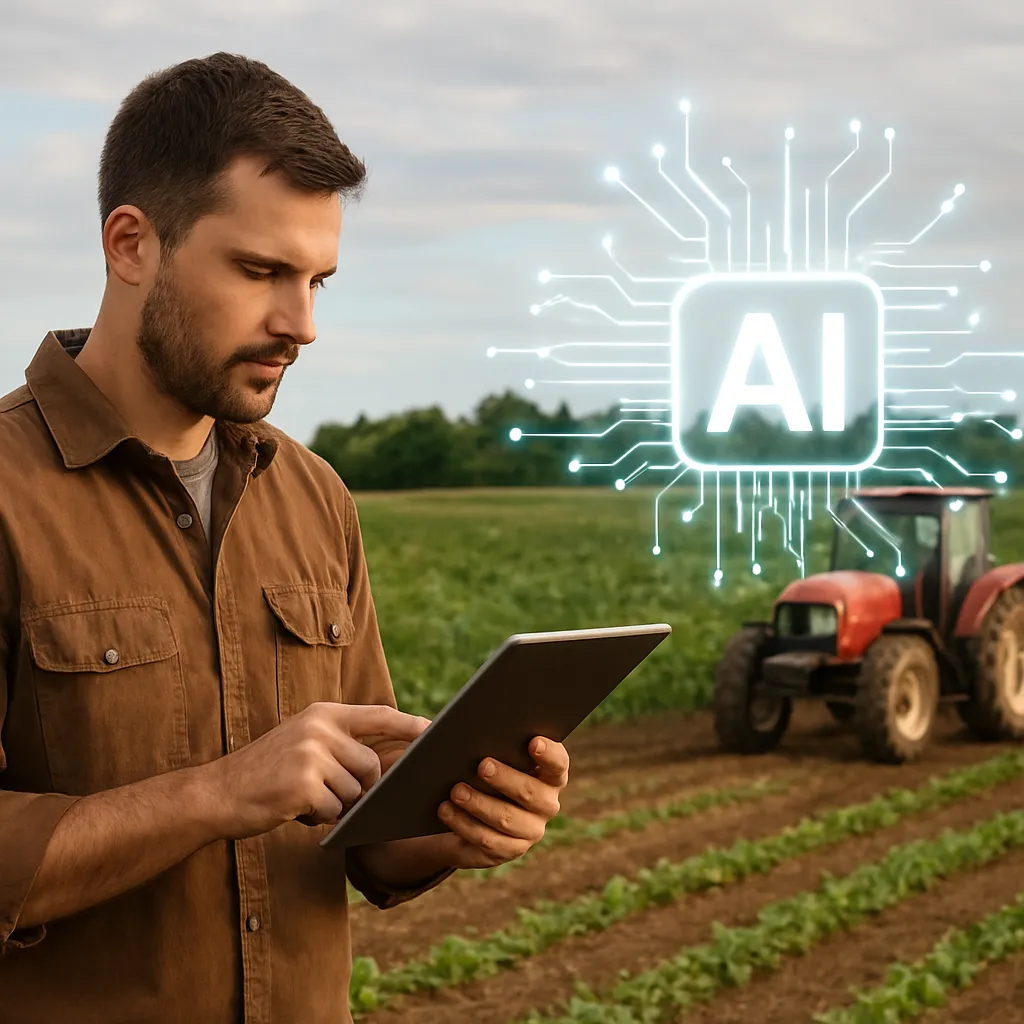 Jak AI zmienia codzienne zarządzanie gospodarstwem rolnym