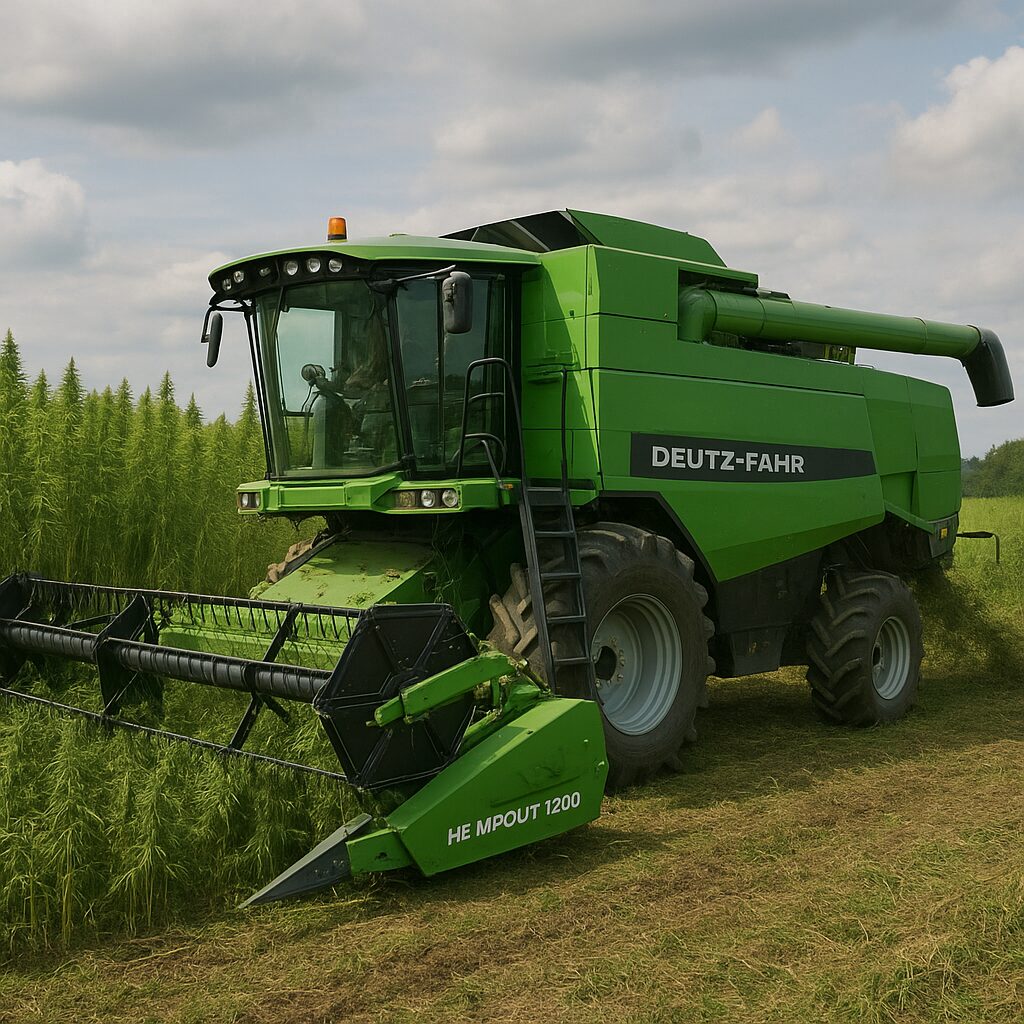 Kombajn Do Konopi HempCut 1200 - Deutz-Fahr